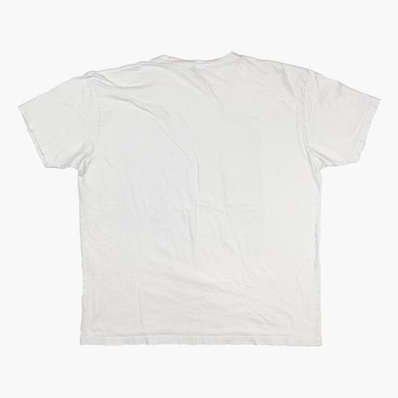 OLIVER TREE Razor Box Meme Classic Graphic Print T-Shirt (White | Size XL) - Picture 2 of 4